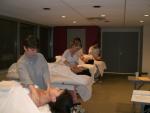 International Dermal Institute's November 5th, 2006 Class in Vodder Manual Lymphatic Drainage. Chicago, IL.